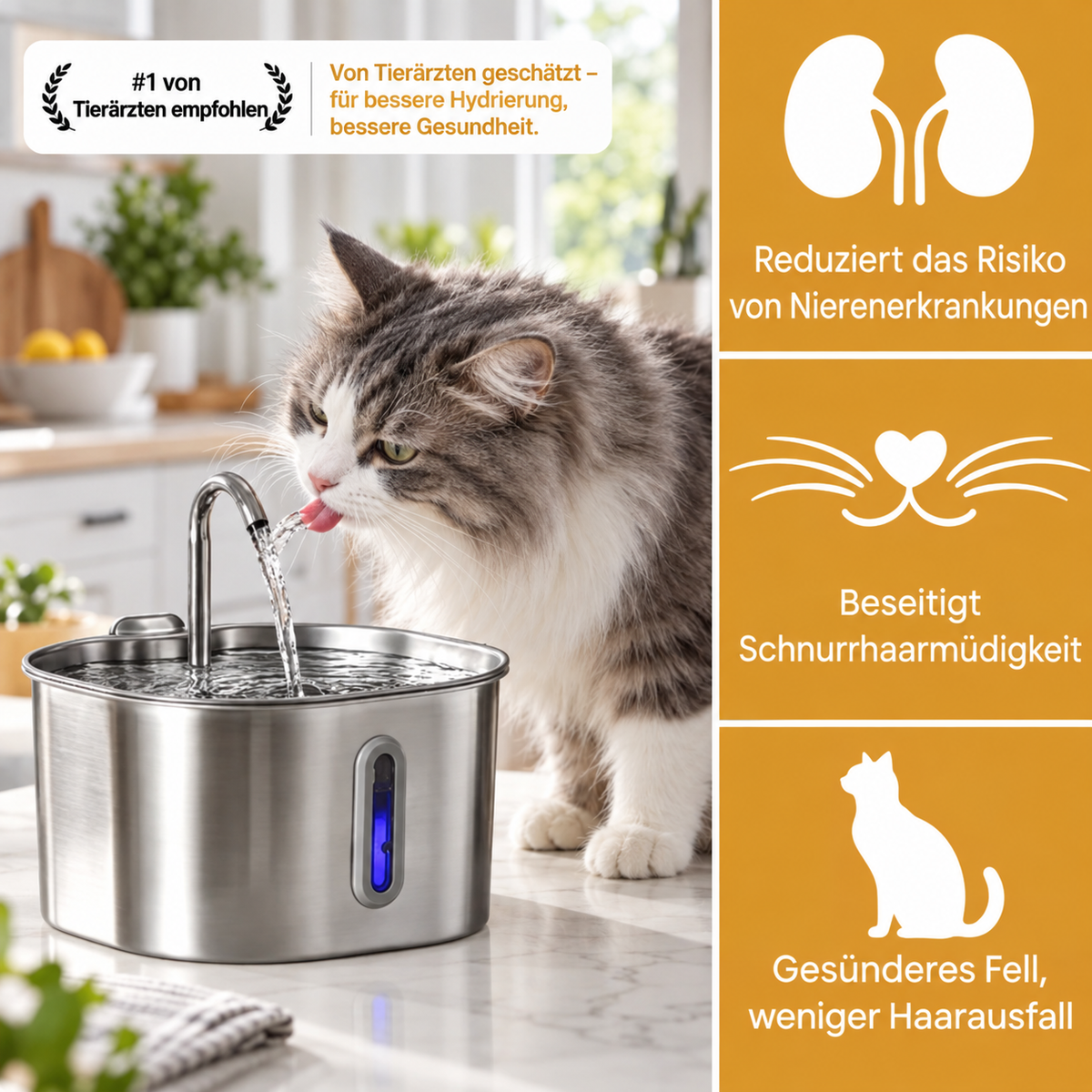 Nistore™ Katzen-Trinkbrunnen