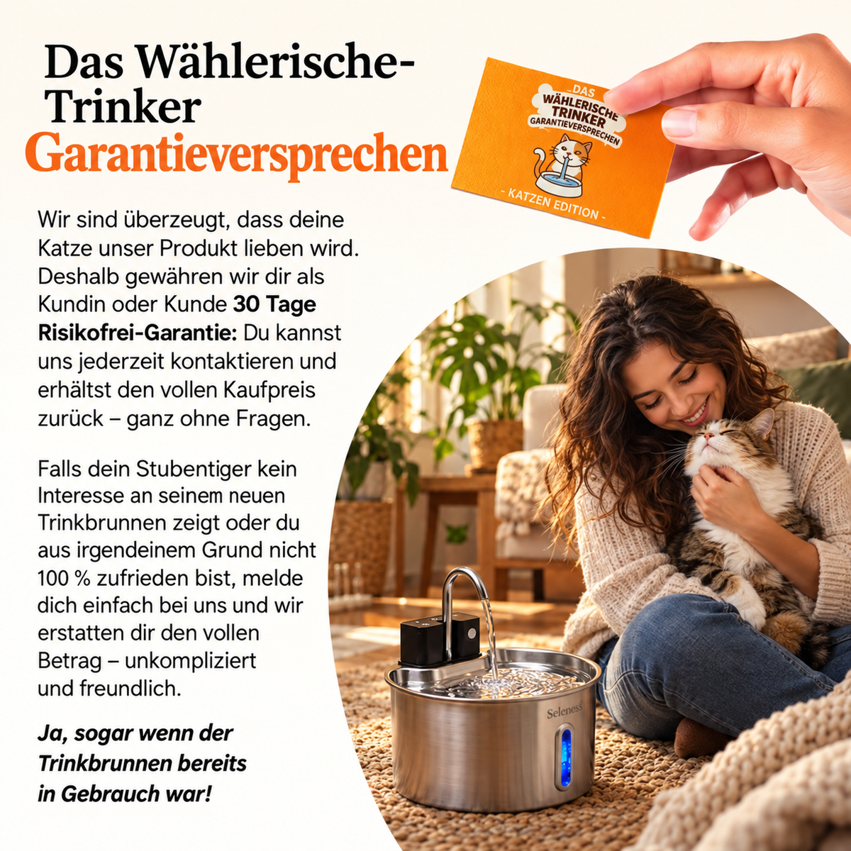 Nistore™ Katzen-Trinkbrunnen