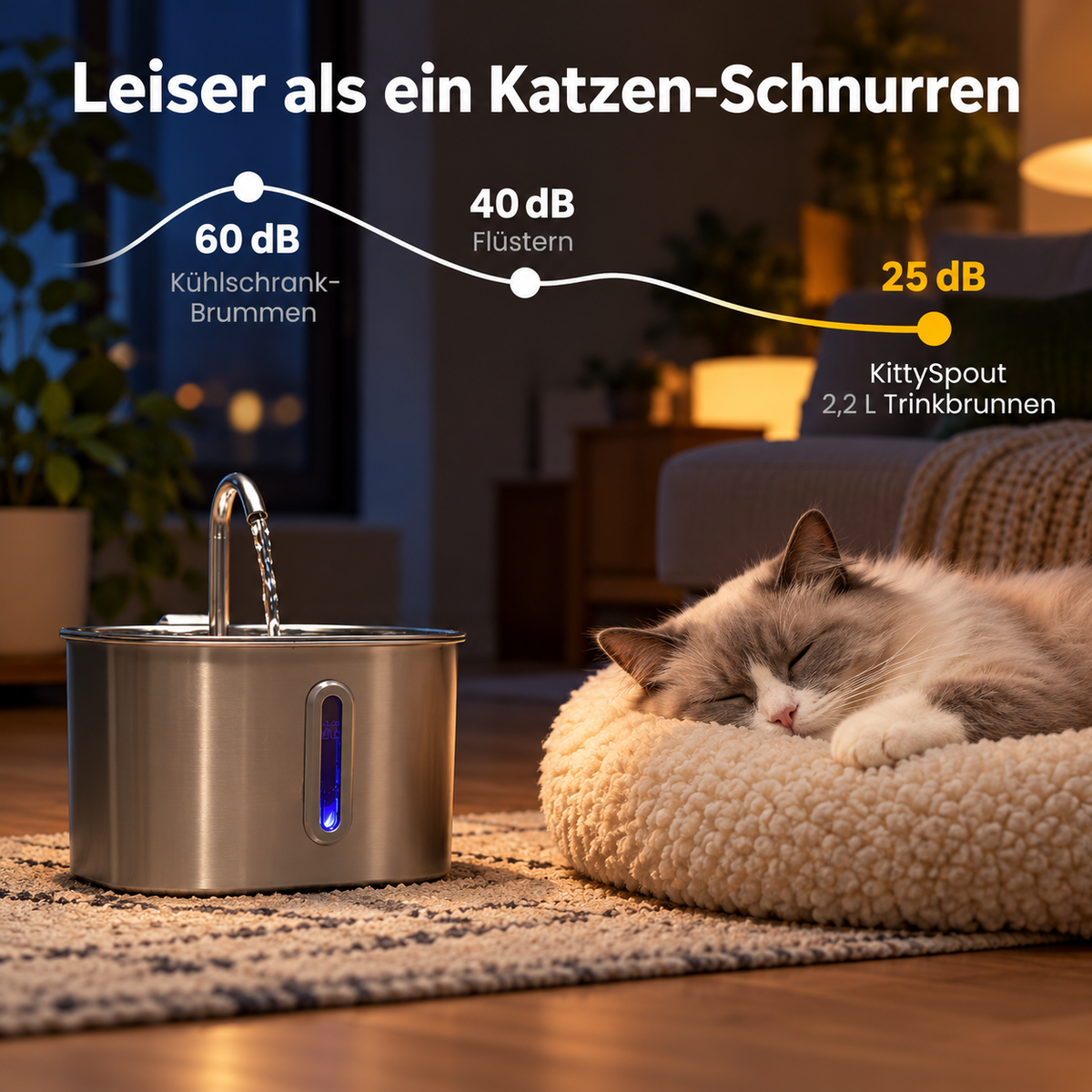 Nistore™ Katzen-Trinkbrunnen